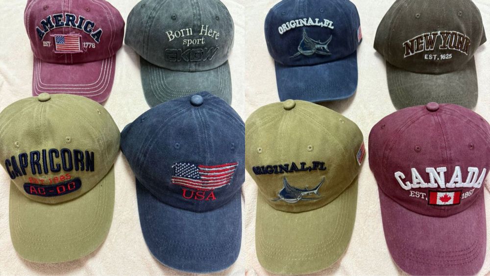 Новые кепки на продажу