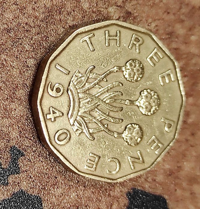 Монети Великобритания - 4 бр. > Крал Джордж VI (1940-1951)