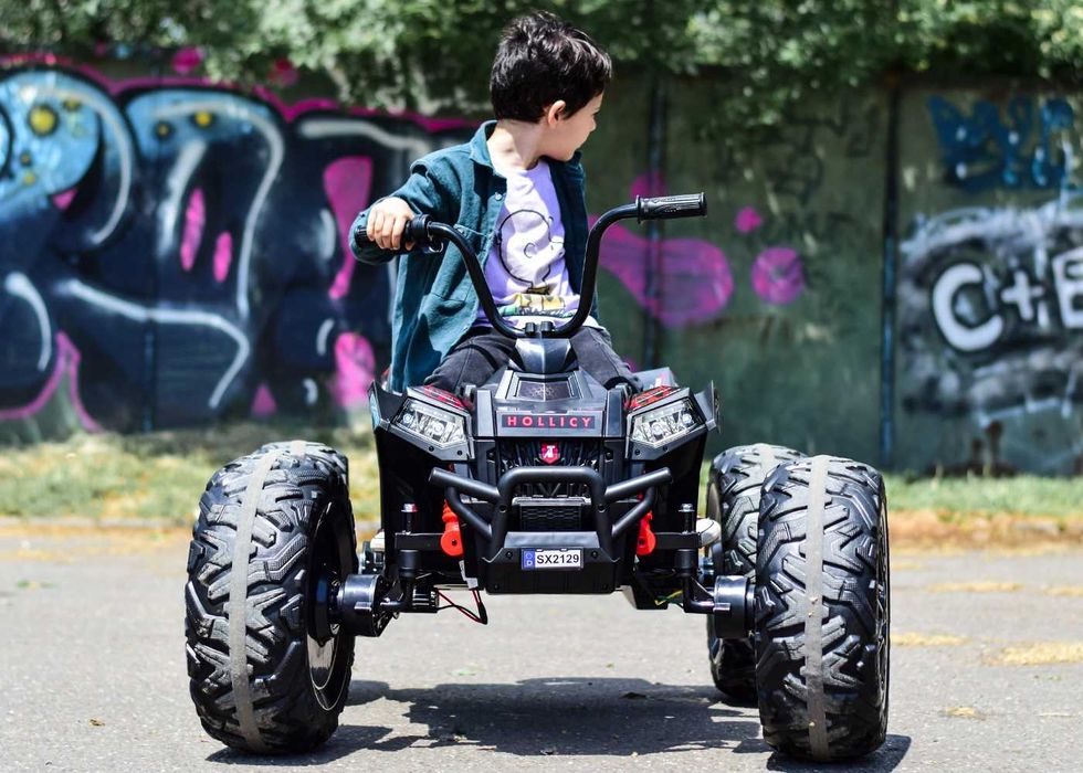 Детско Акумулаторно ATV Monster, 4×4, 300W, 24V/7Ah