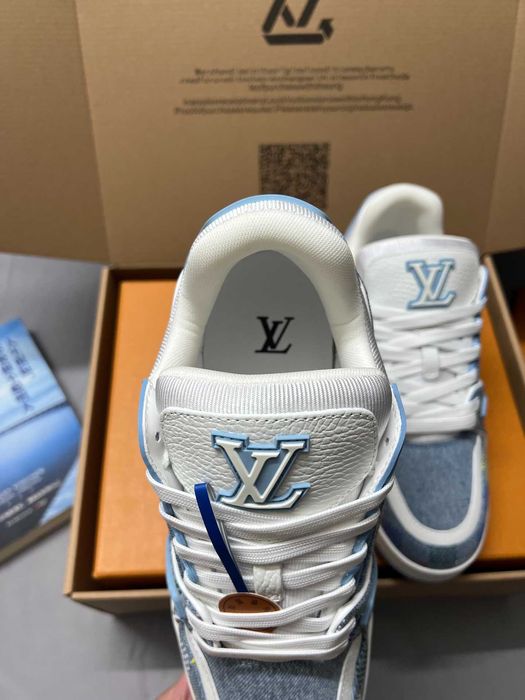 LV albastru pantofi pentru bărbați și femei