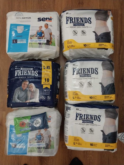 Памперсы для взрослых, размер L