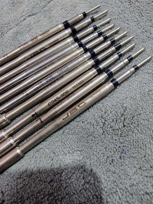 Varfuri de lipit profesionale Jbc c245-906 Set 10 buc