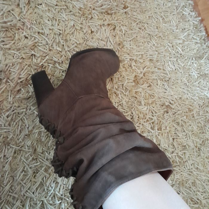 Сапоги замшевые и ботфорды