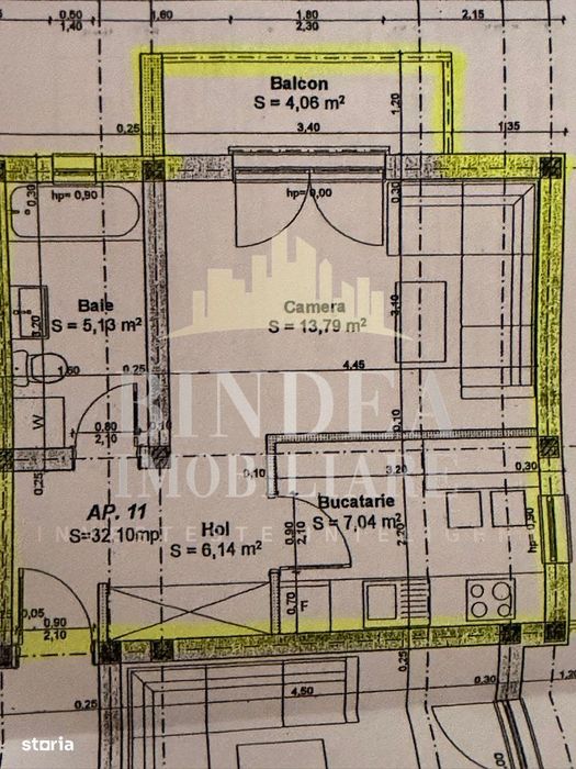 Apartament decomandat 36mp , etaj 1 Giroc- Esso, parcare proprie