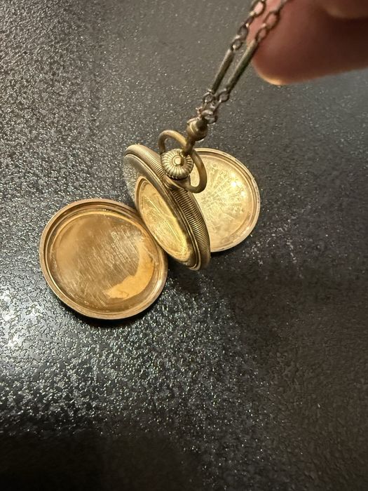 Waltham USA 1908 г. – Джобен часовник, 17 jewels, сервиз, работи