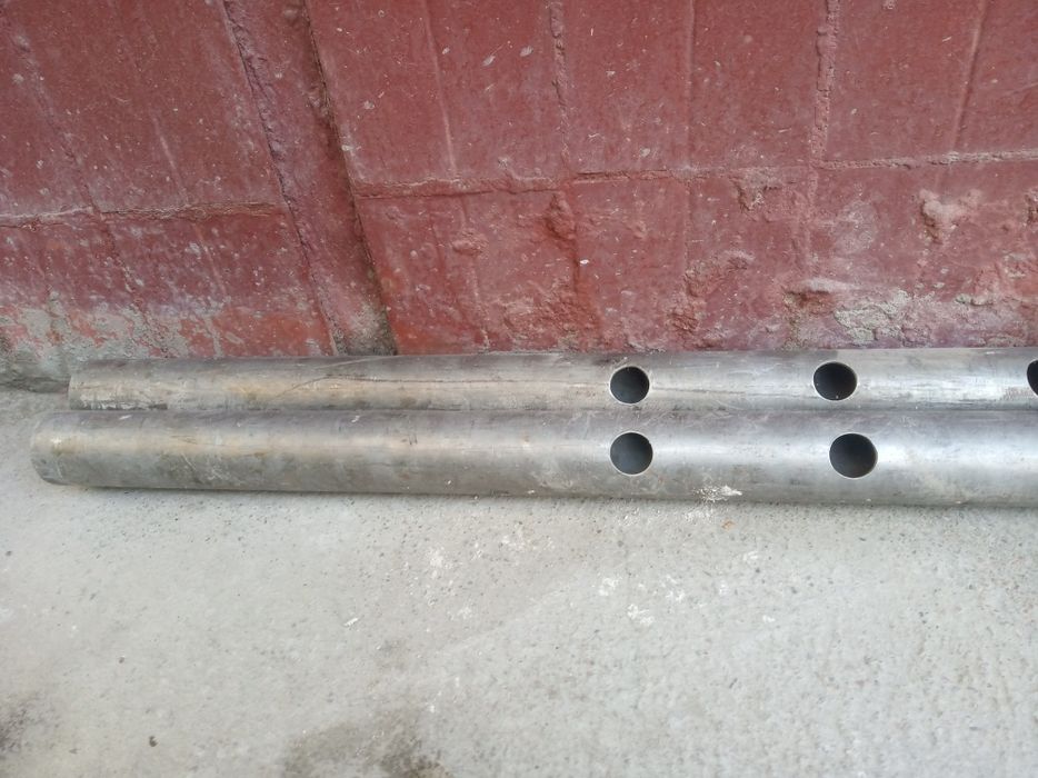 Продам трубы как стойки из нержавейки .