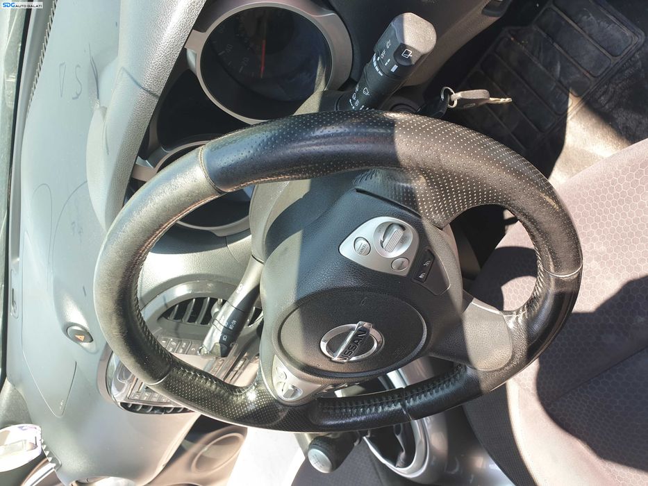 Volan Piele Perforata 3 Spite FARA Airbag cu Uzura Nissan Juke F15 NFL Non Facelift 2010 - 2014 [K6339]