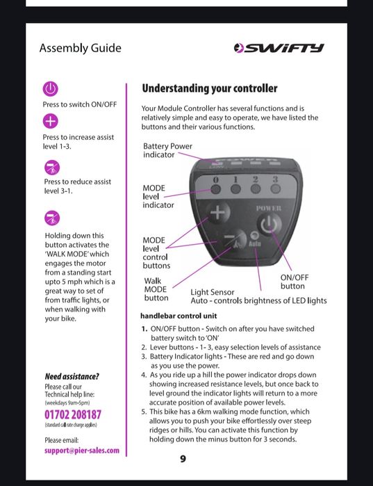 Електрически велосипед Swifry
