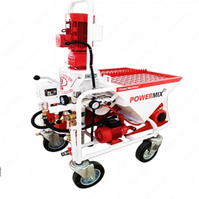 Штукатурная станция POWERMIX PLUS (Гипсовая штукатурка)