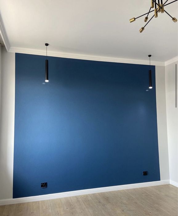 Покраска, обои, левкас