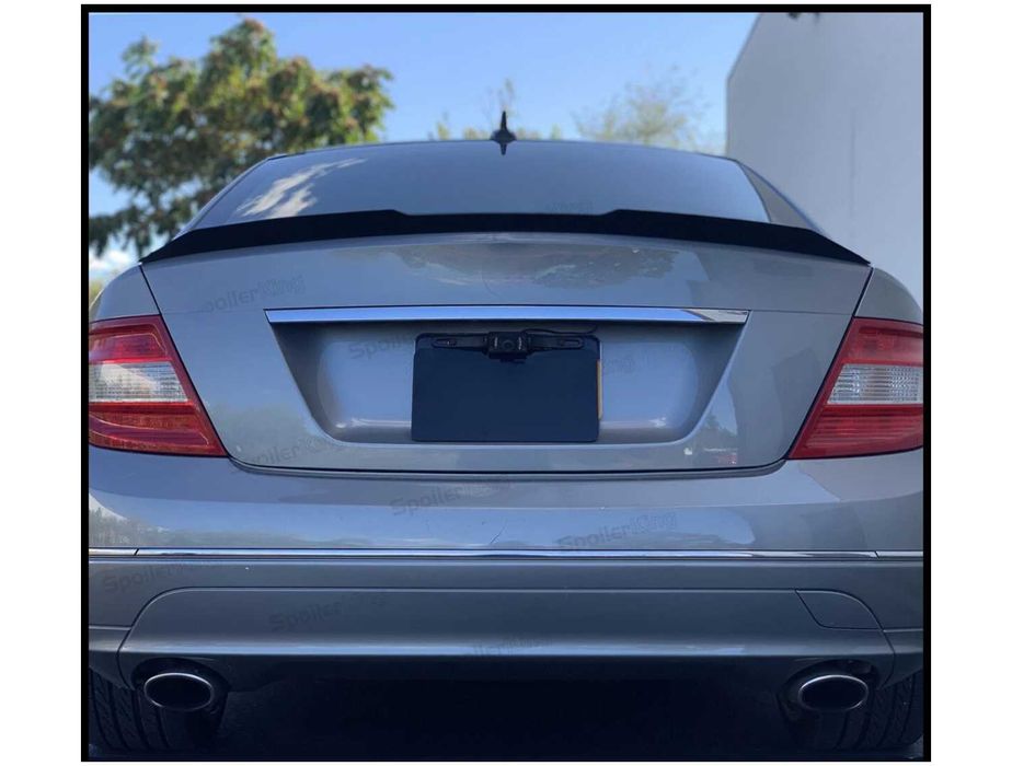 Спойлер за задно стъкло ,  Mercedes W204 ,2007-2014г, Черен Лак