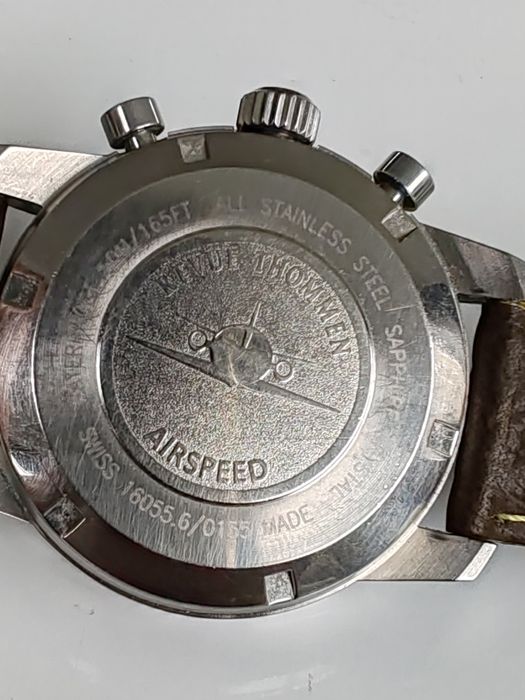 Ceas Revue Thommen Airspeed Automatic Chronograph 41 mm Funcționează e