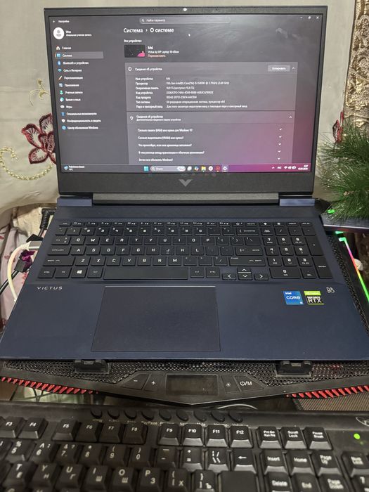 HP victus 16. I5 11400H, rtx 3050