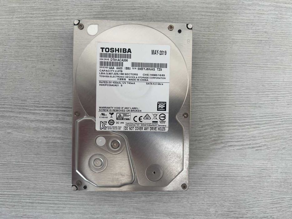 Жесткий диск Toshiba DT01ACA200 2TB 3.5"
