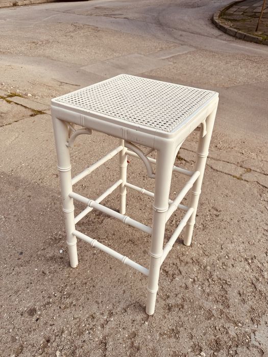 Винтидж френски бар стол – Faux Bamboo стил, 60-те години