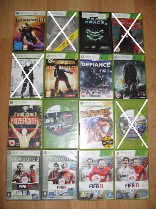 Игри за Xbox 360 Част 2 - 15лв за брой