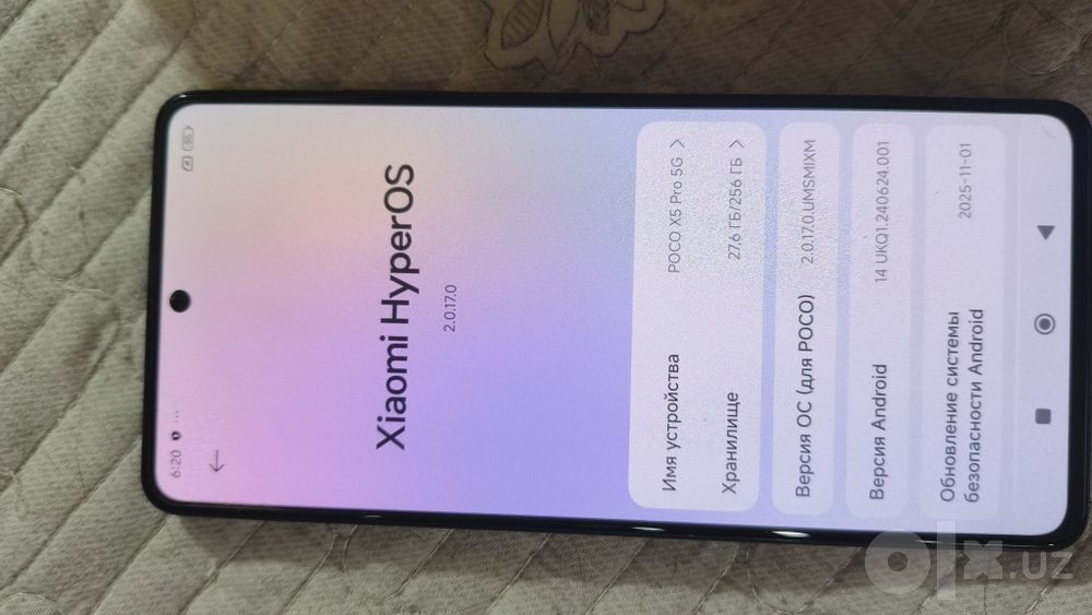 Продается смартфон Poco x5 pro 5G