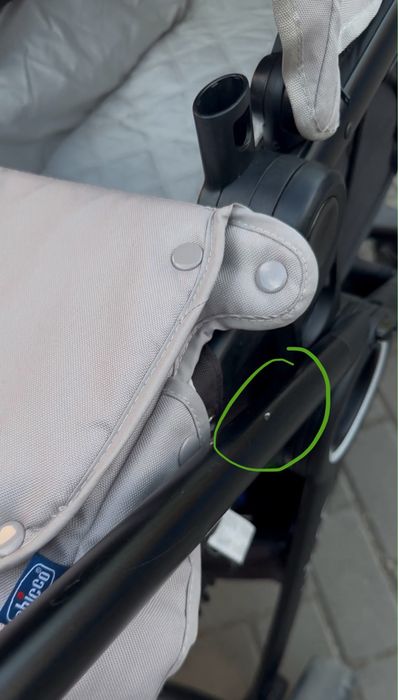 Chicco Urban Pro Reglabil 2 în 1 (landou si partea sport) Potrivit pentru Nou-născut Gri