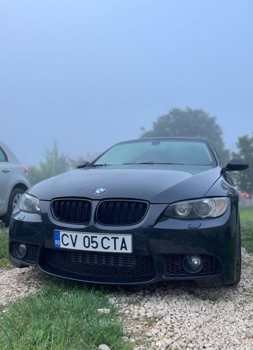 Grila dubla grilaj nari BMW Seria 3 E90 E91 FL facelift negru