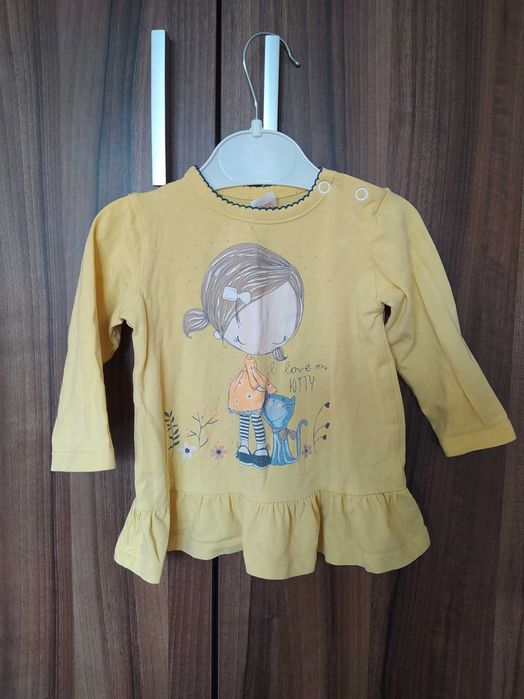 Бебешки дрешки блузи / дънки /елек размер 80 и 80/86