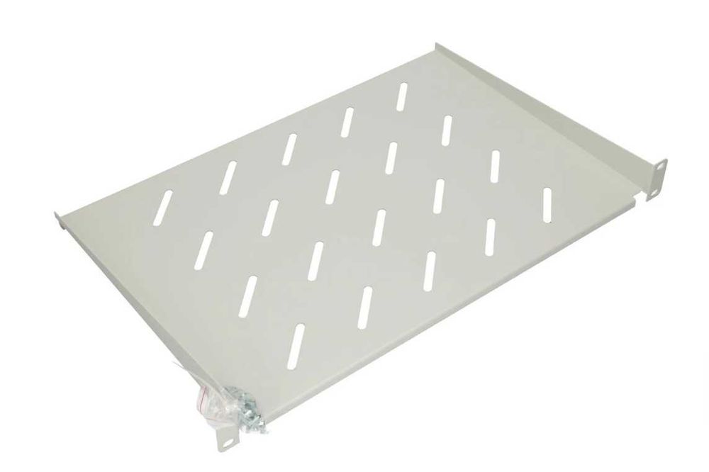 Рафт за 19" Rack 1U Extralink рафт, дълбочина 300 мм X 440 мм