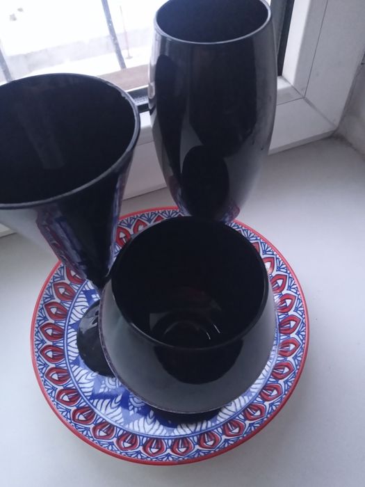 Продам бокалы английское хрустальное стекло и другие.