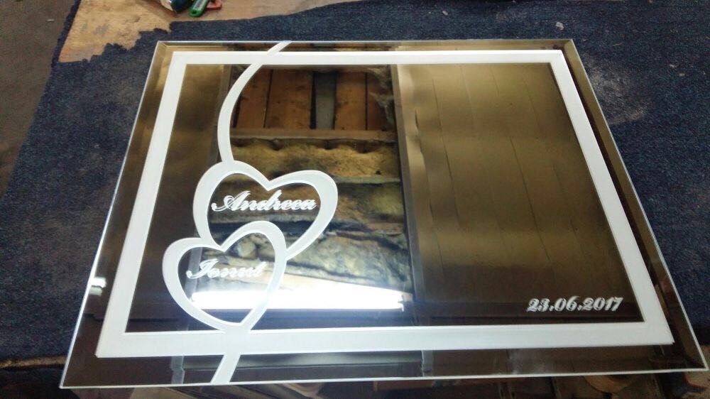 Oglinda personalizata pt nunta