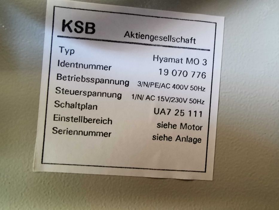 Pompa industriala de apa