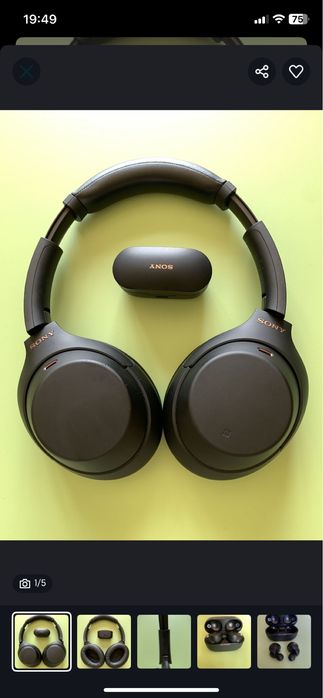 Sony WH-1000XM4 + WF-1000XM4 Original | Комплект | Отличное состояние