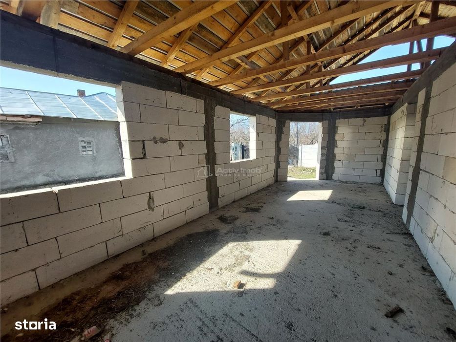 Casa tip Parter, 100 mp, teren 860 mp, comuna Galbenu