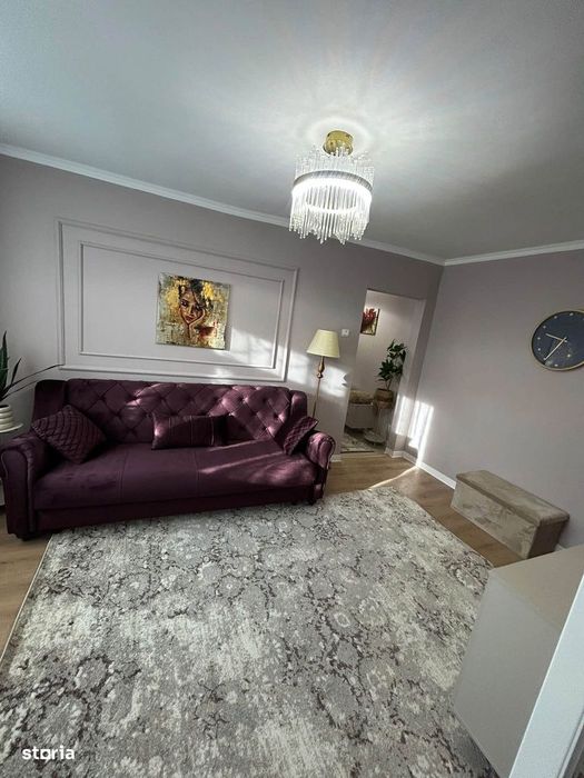 De vanzare apartament cu 2 camere, renovat,mobilat si utilat 53500euro