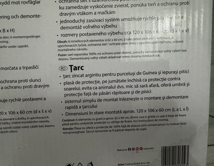 Tarc pentru iepurasi