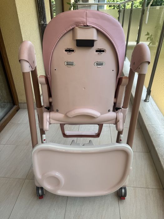 Стол за хранене Peg Perego (розов)