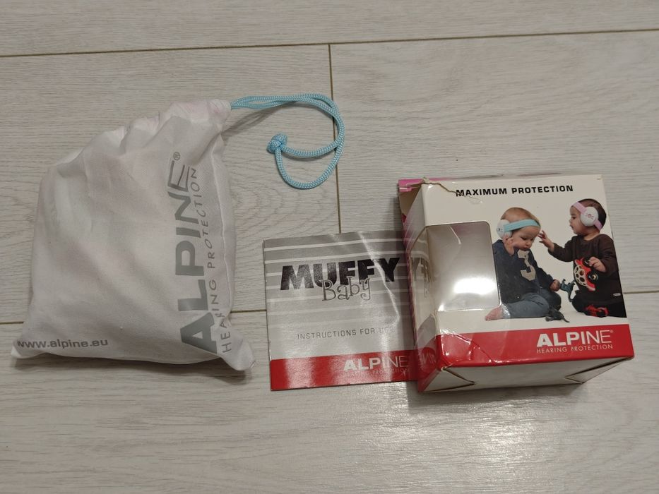 Căști protecție fonica bebeluși ALPINE Muffy - Made in Netherlands