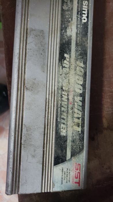 SIMA - 1000 вата DC  инвертор на захранване с 12v_24v kъм3изходаза120v