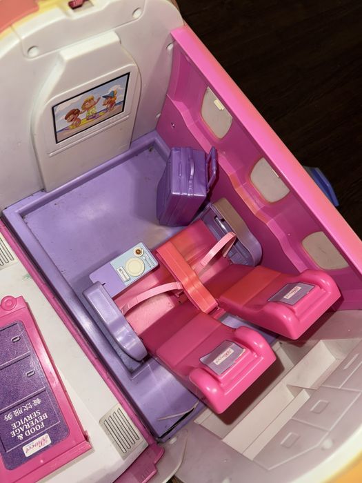 Барби самолет трансформер