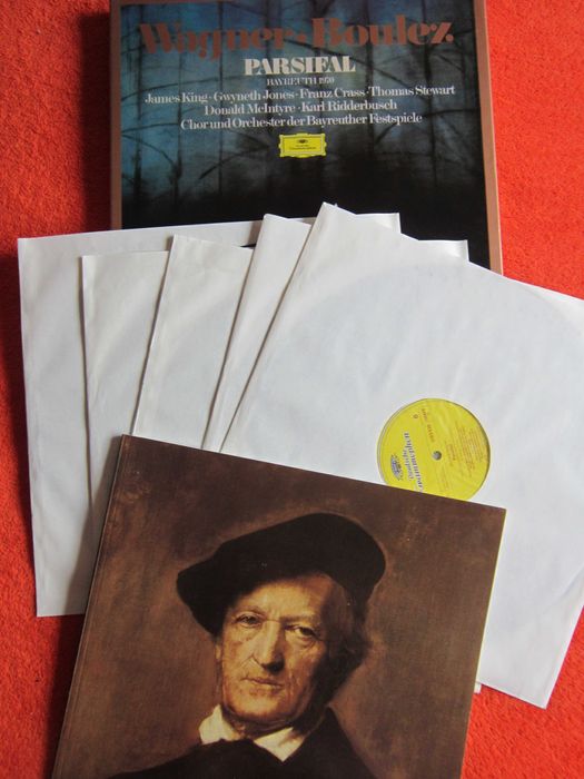 cadou deosebit Parsifal Pierre Boulez Wagner Bayreuther Festspiele1971