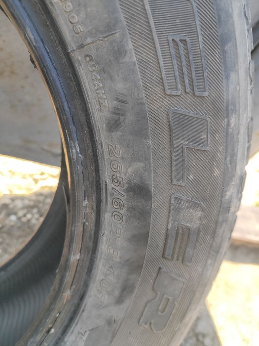 265*60R18 можно парами шины