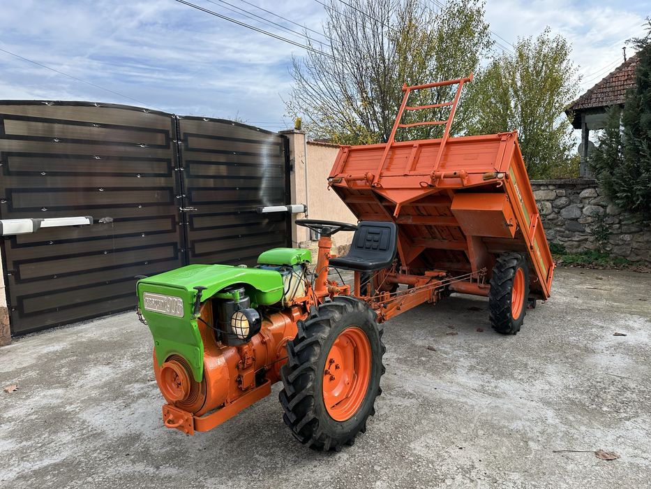 Motocultor tractoras 4x4 diesel Pasquali 18,5 cp