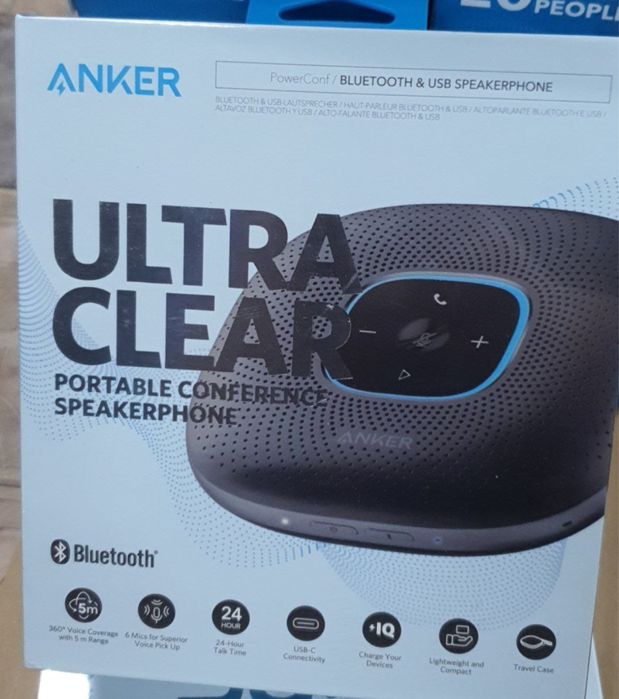 Портативный спикерфон Bluetooth и usb-c конференц динамик