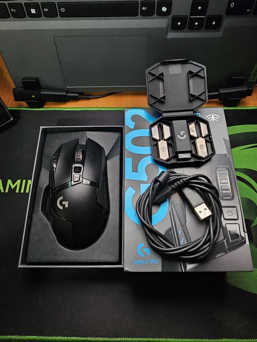 Logitech G502 LIGHTSPEED Wireless -stare excelentă, garanție eMAG