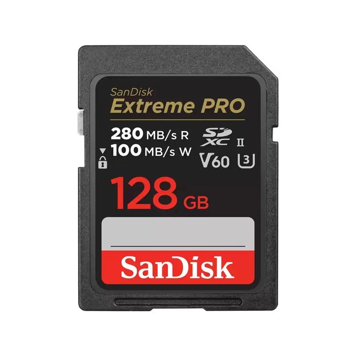 Card SD Sandisk Extreme pro 128Gb V60