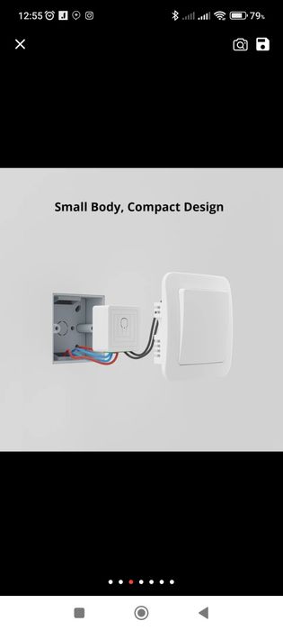 Smart wifi kluchatel 220v 16A
