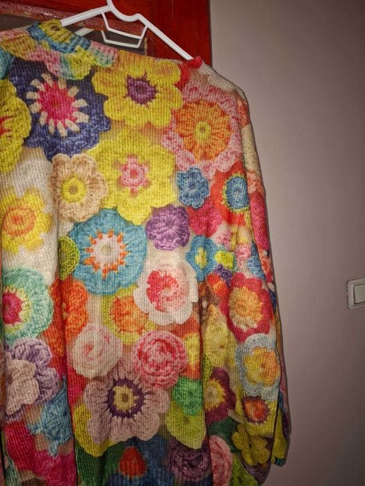 Дамски пуловер 3 Д щампа