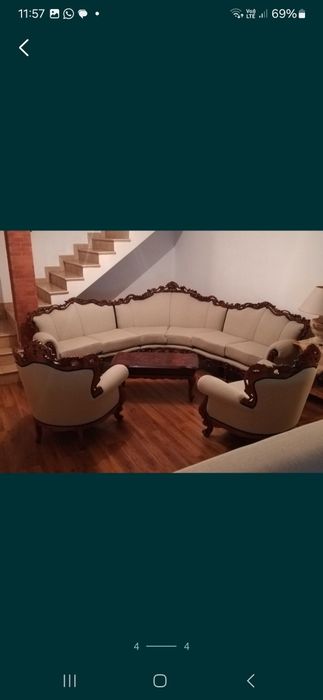 Vas pt pomi din plastic. si set de sufragerie