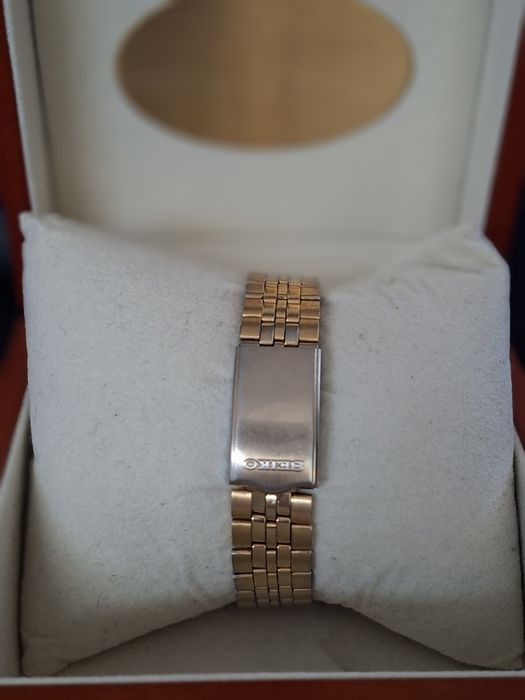 Ceas Seiko 5 placat cu aur