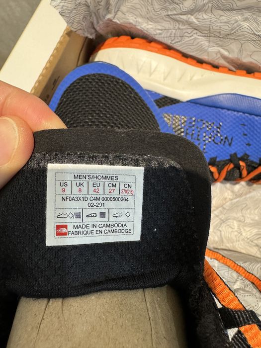 The North Face - кроссовки 41-42 р.