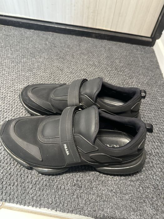 продам обувь PRADA Black Gabardine Cloudbust