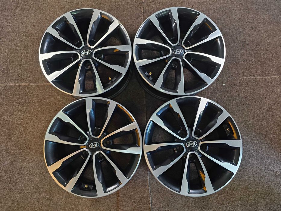 4 Jante Aliaj 5x114.3 16'' OEM Hyundai I30 Kona Elantra / Kia X-Ceed Ceed + SENZORI !