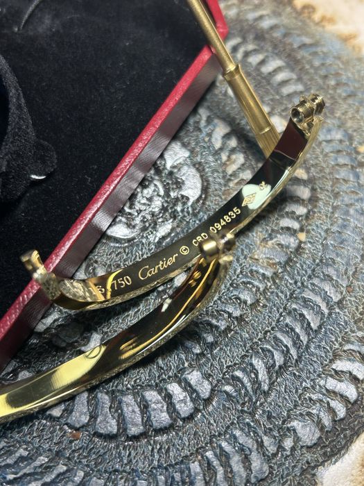 Bratara Cartier Aurie Love Marimea 16